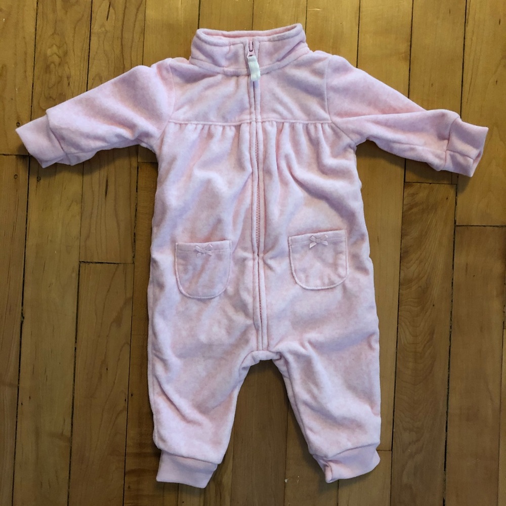 Fleece onesie